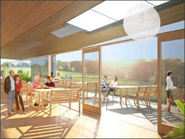 3d visualisation of proposed golf club 3d visualisation of proposed golf club